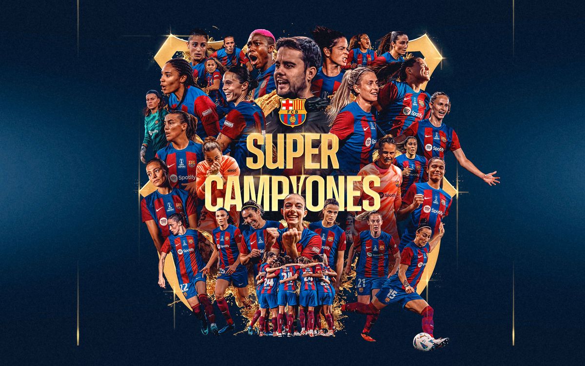 Fc Barcelona Win Fourth Women S Super Cup
