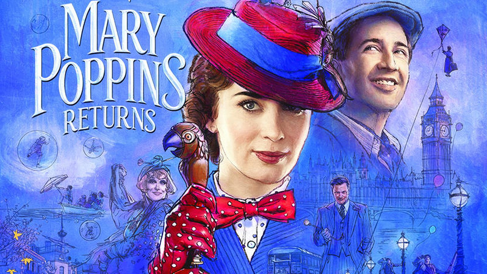 Mary Poppins Returns Trailer Flies In With Old Fashioned