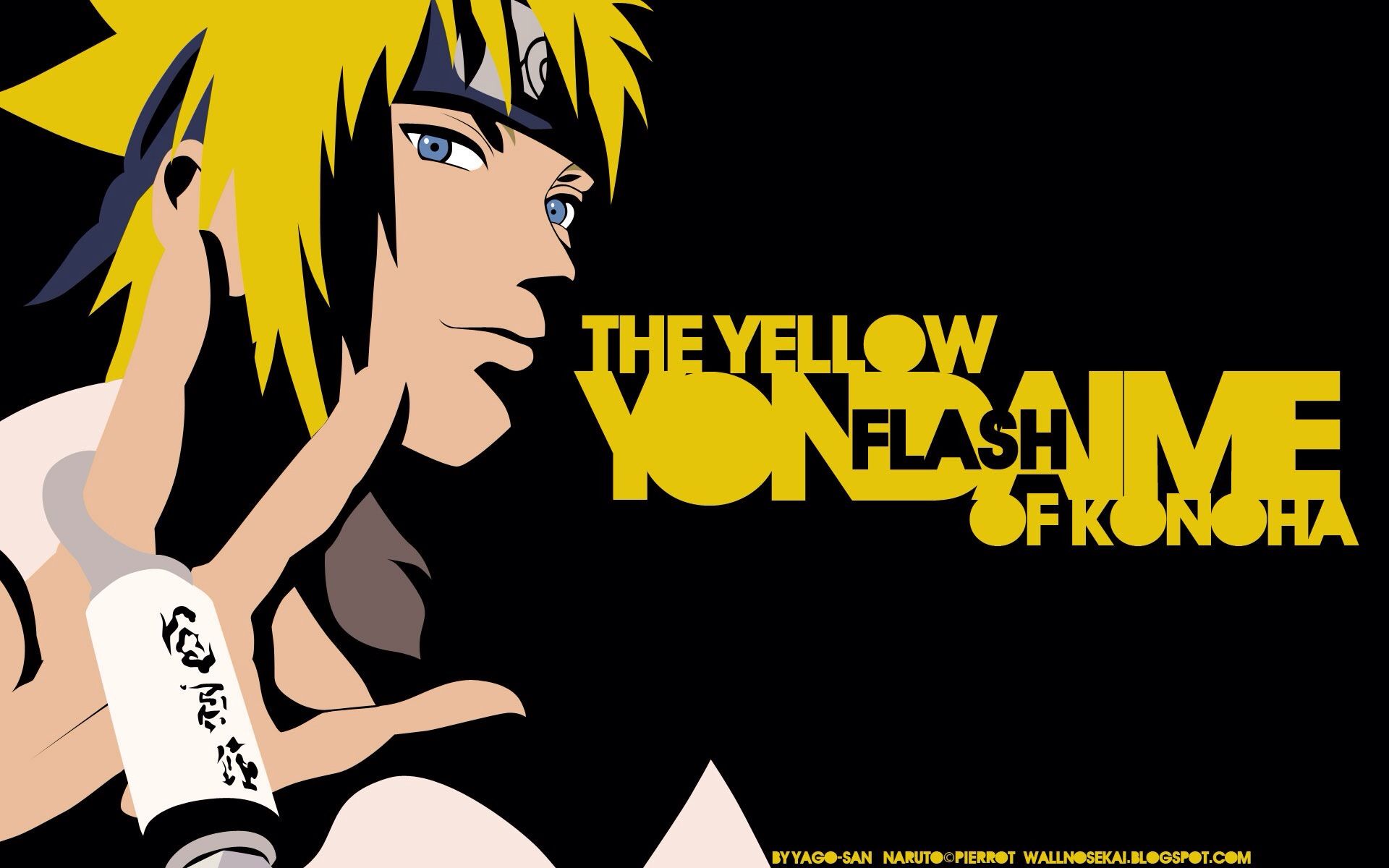 Namikaze Minato Yondaime The Yellow Flash Naruto