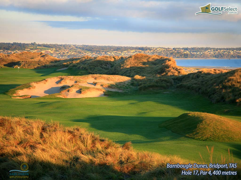 Golf Wallpaper Barnbougle Dunes Links Hole Par