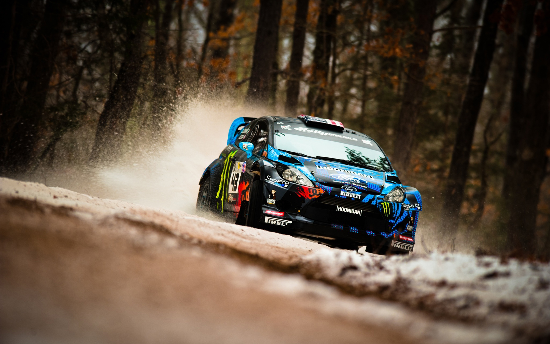 Rally X Background Wallpaper