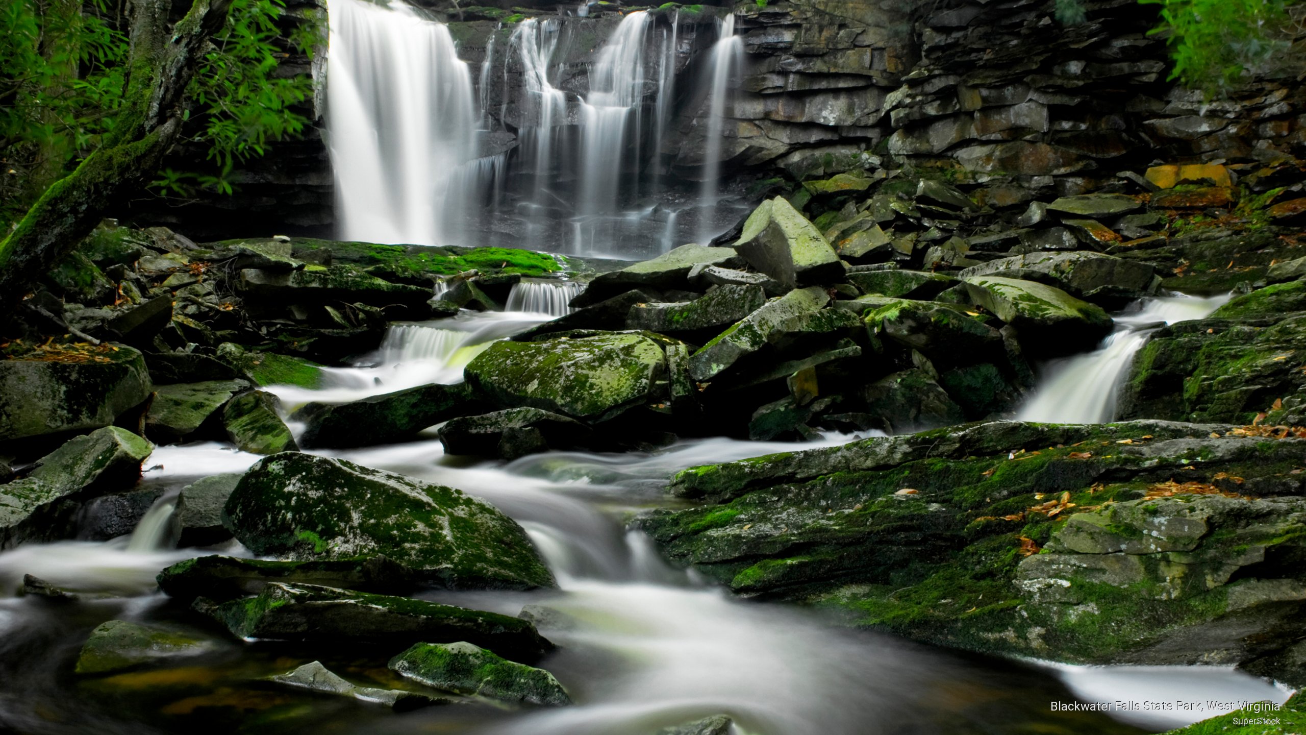 Waterfalls Wallpaper Blackwater Falls State Park West Virginia