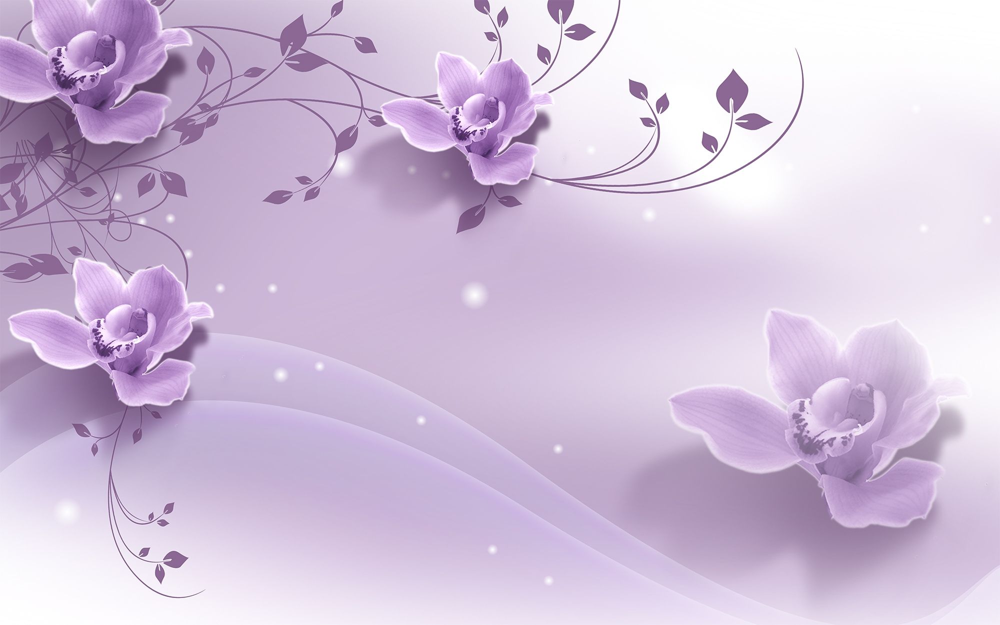 Beautiful Purple Flower Wallpaper For Desktop