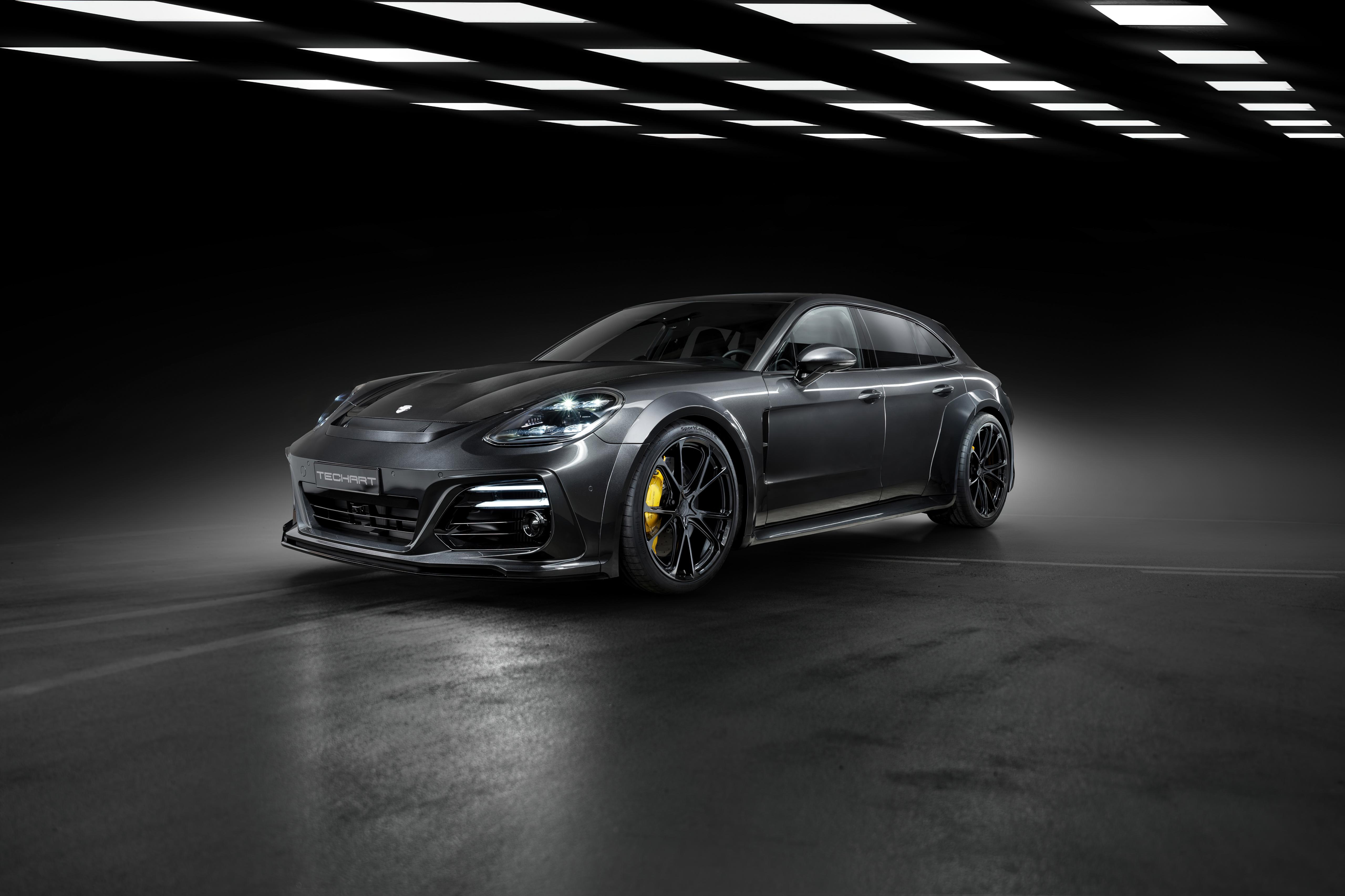 Techart Porsche Panamera Wallpaper HD Cars 4k