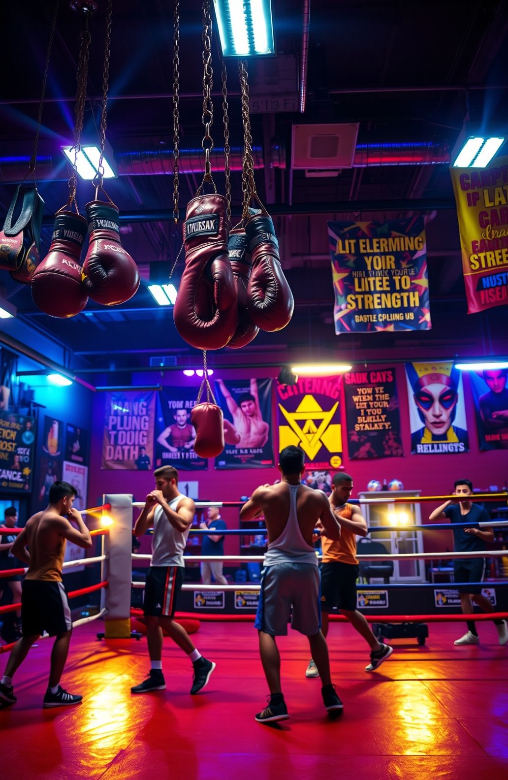 Boxing Gym Wallpaper