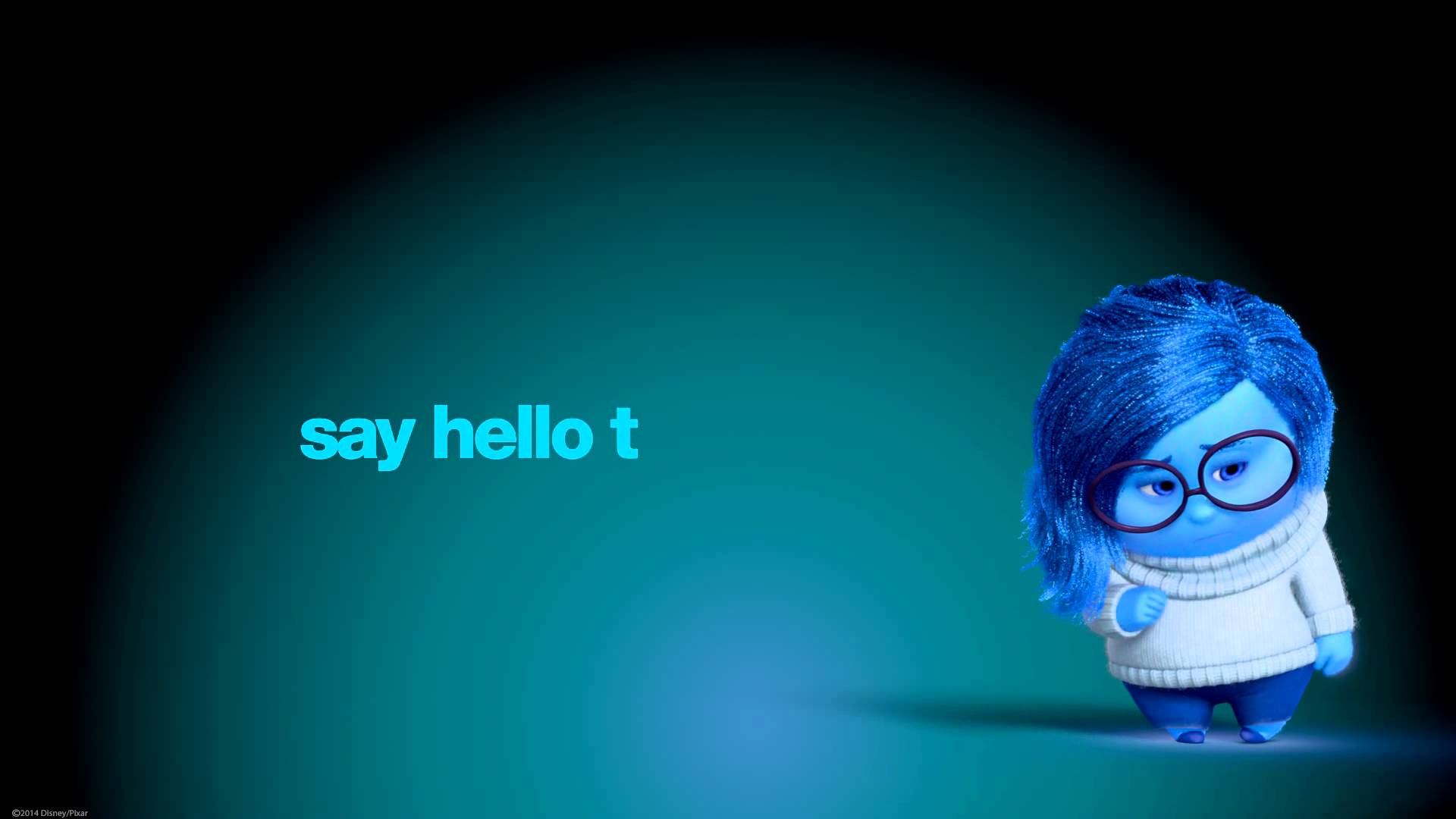Inside Out 2015   Spot Say Hello to Sadness