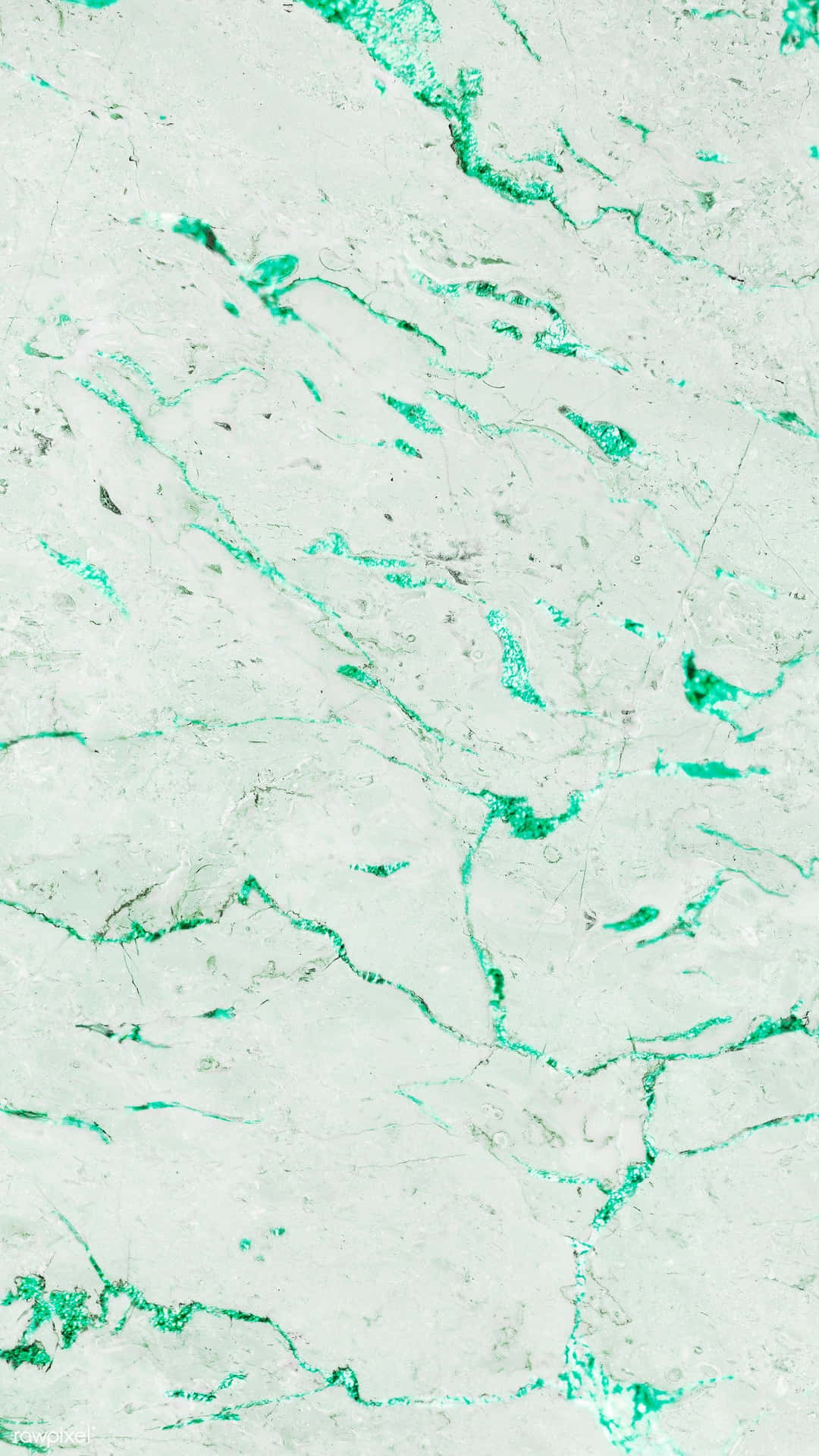 Mint Green Marble Wallpaper
