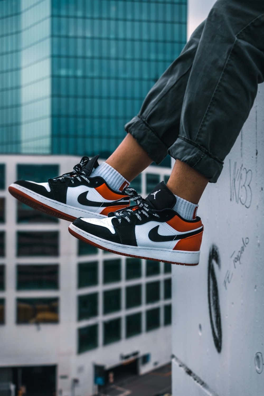 Jump Into A New Style With Nike Air Jordan Wallpaper
