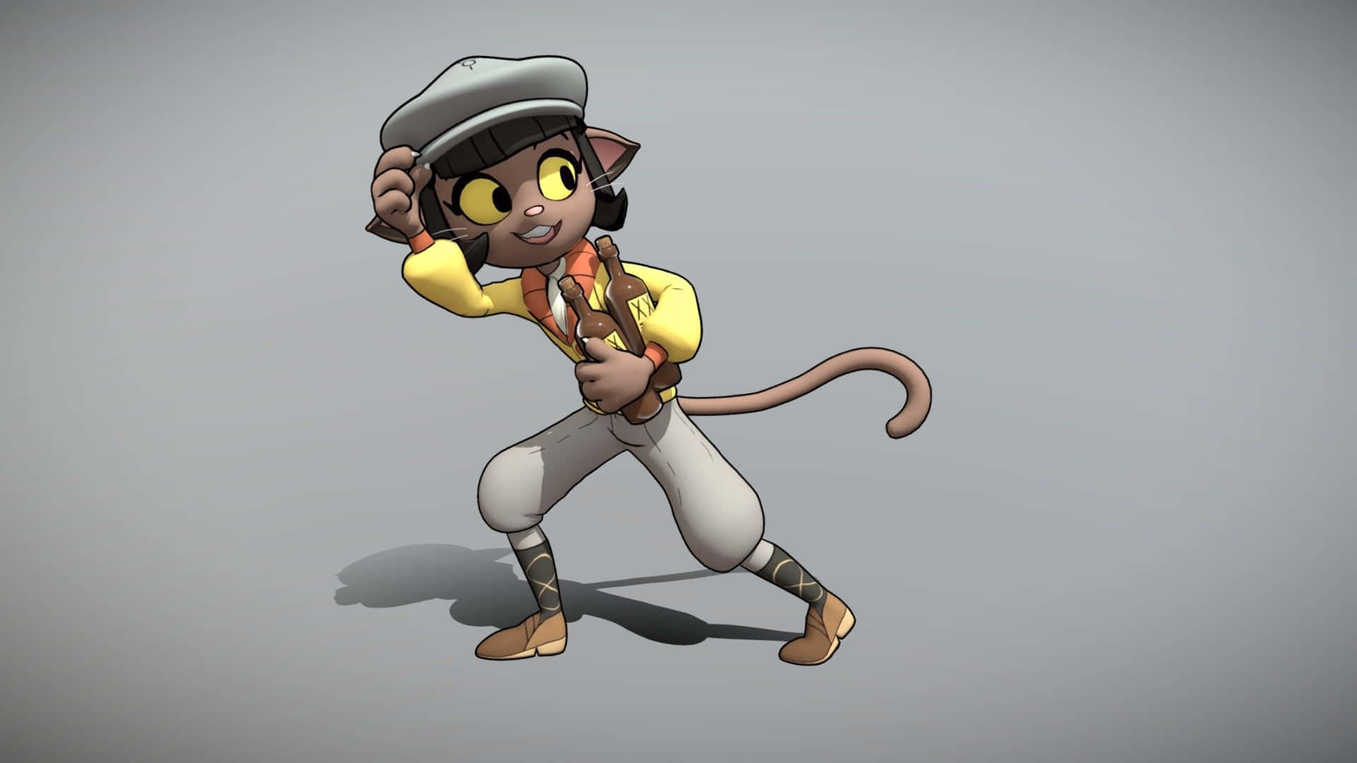 Lackadaisy Character Pose Rmaji33zwsynky92 Wallpaper