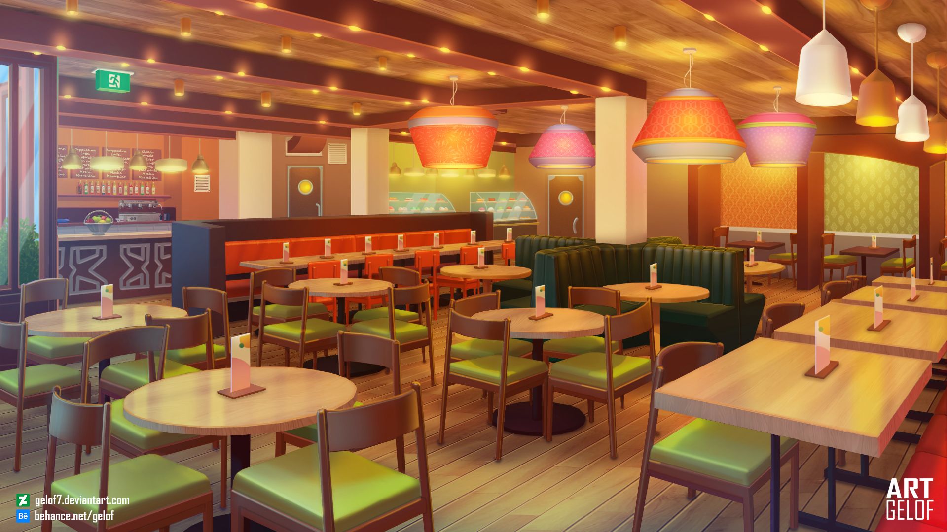 Tổng hợp 555 Anime cafe background inside Thích hợp cho những bộ anime về quán cà phê