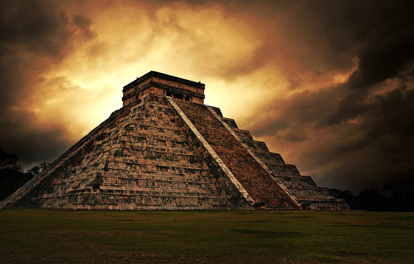 Wallpaper Maya Pyramid Image For Desktop Section