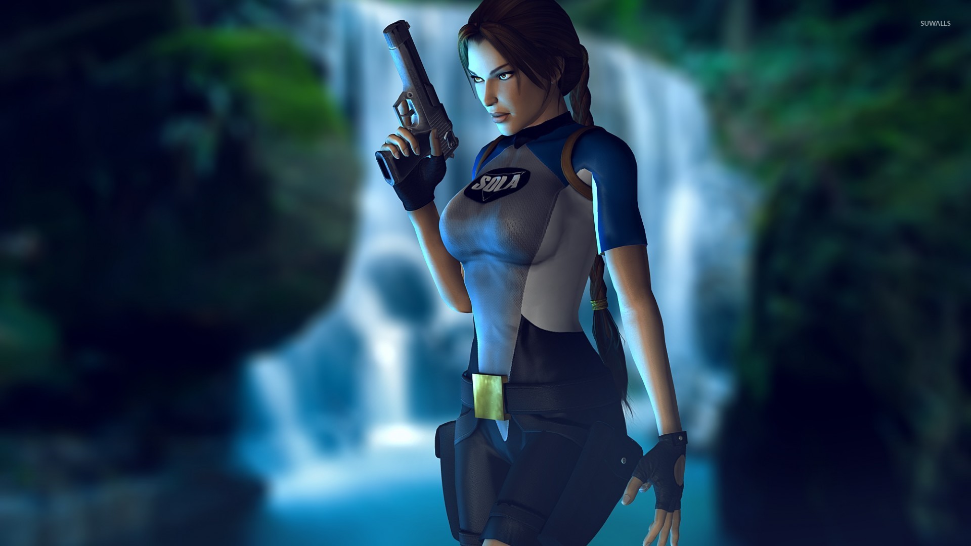 Lara Croft Tomb Raider Wallpaper Game