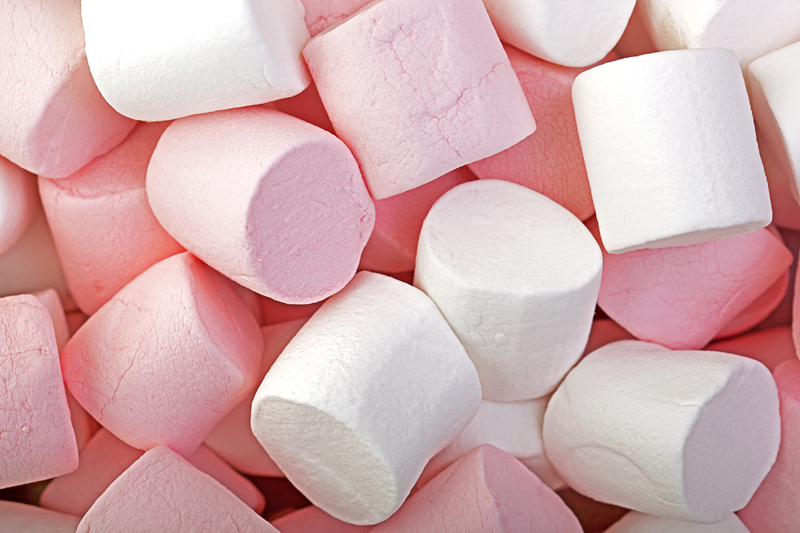 Motivation And Marshmallows Pink White