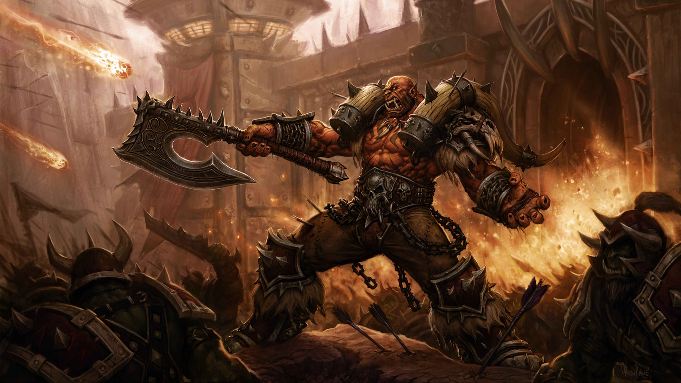 Free World of Warcraft Wallpaper in 1366x768