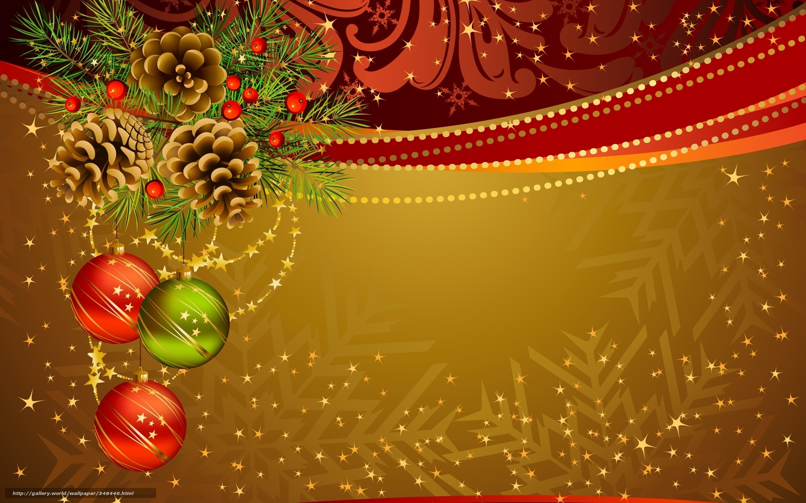 Download wallpaper New Year holiday New Wallpaper scenery free