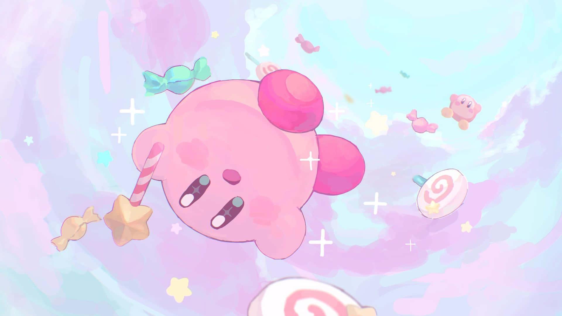 Kawaii Cute Kirby Picture Wallpaper