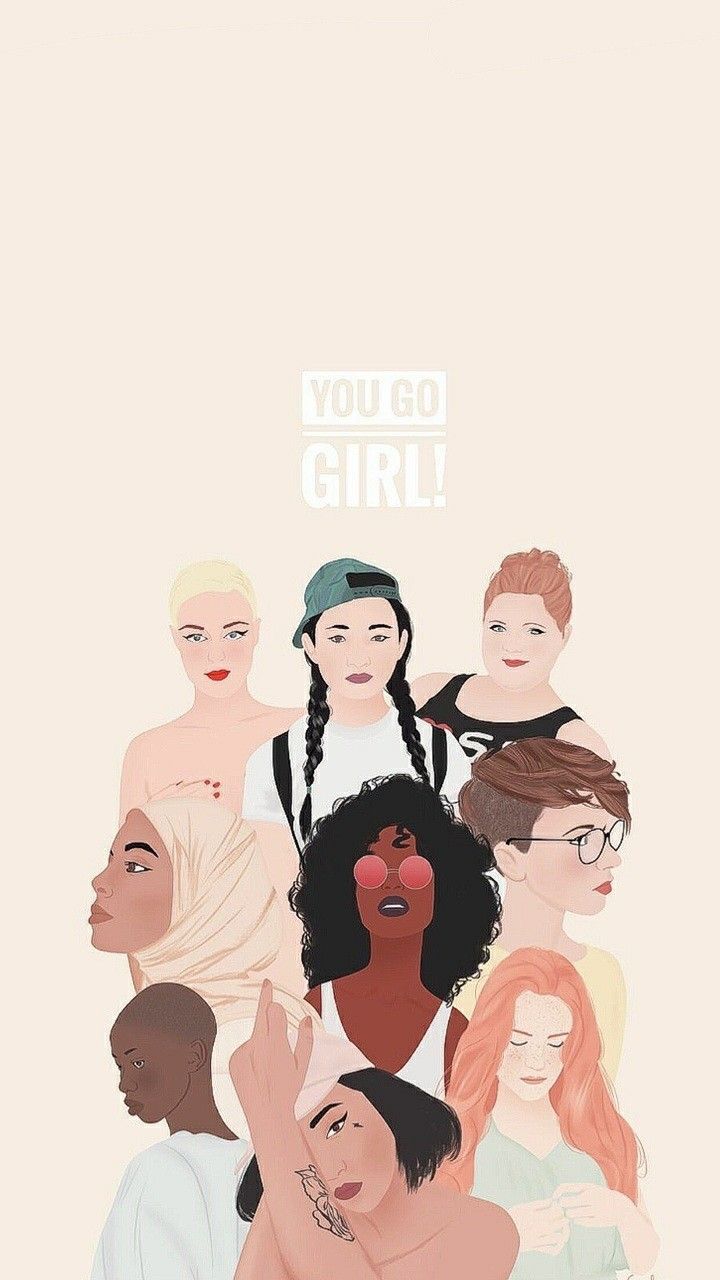 Feminist Art Wallpaper Top Background