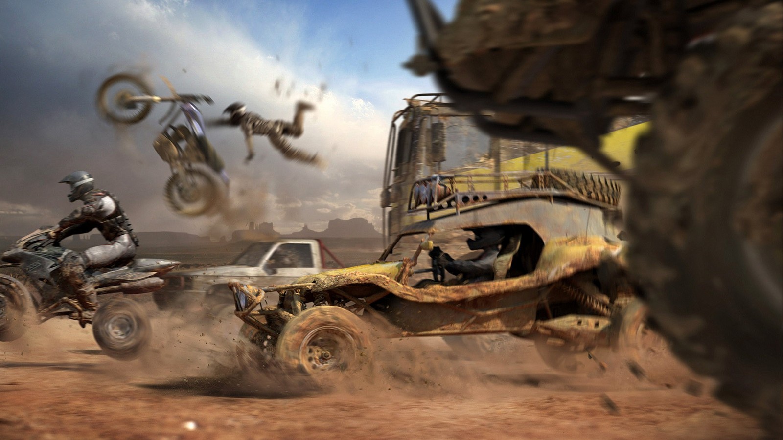 Dirt Games Cars And Bike Race HD Wallpaper 3d