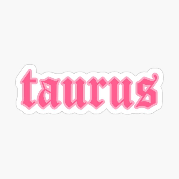 Taurus Sticker By Azariajayde Happy Stickers Wallpaper