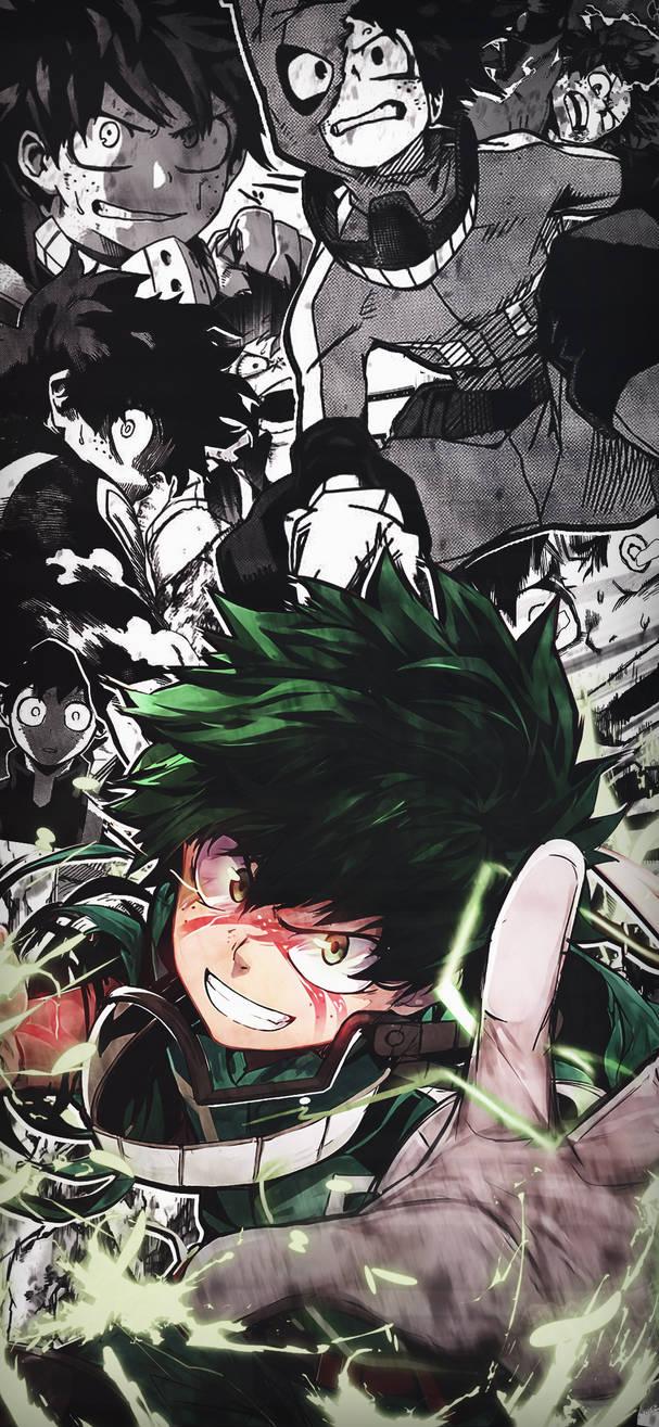 Mobile Wallpaper Izuku Midoriya Mha By Maruueu