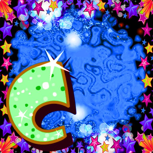  In My Treasure Box Alphabet Background   Letter C and Coloring
