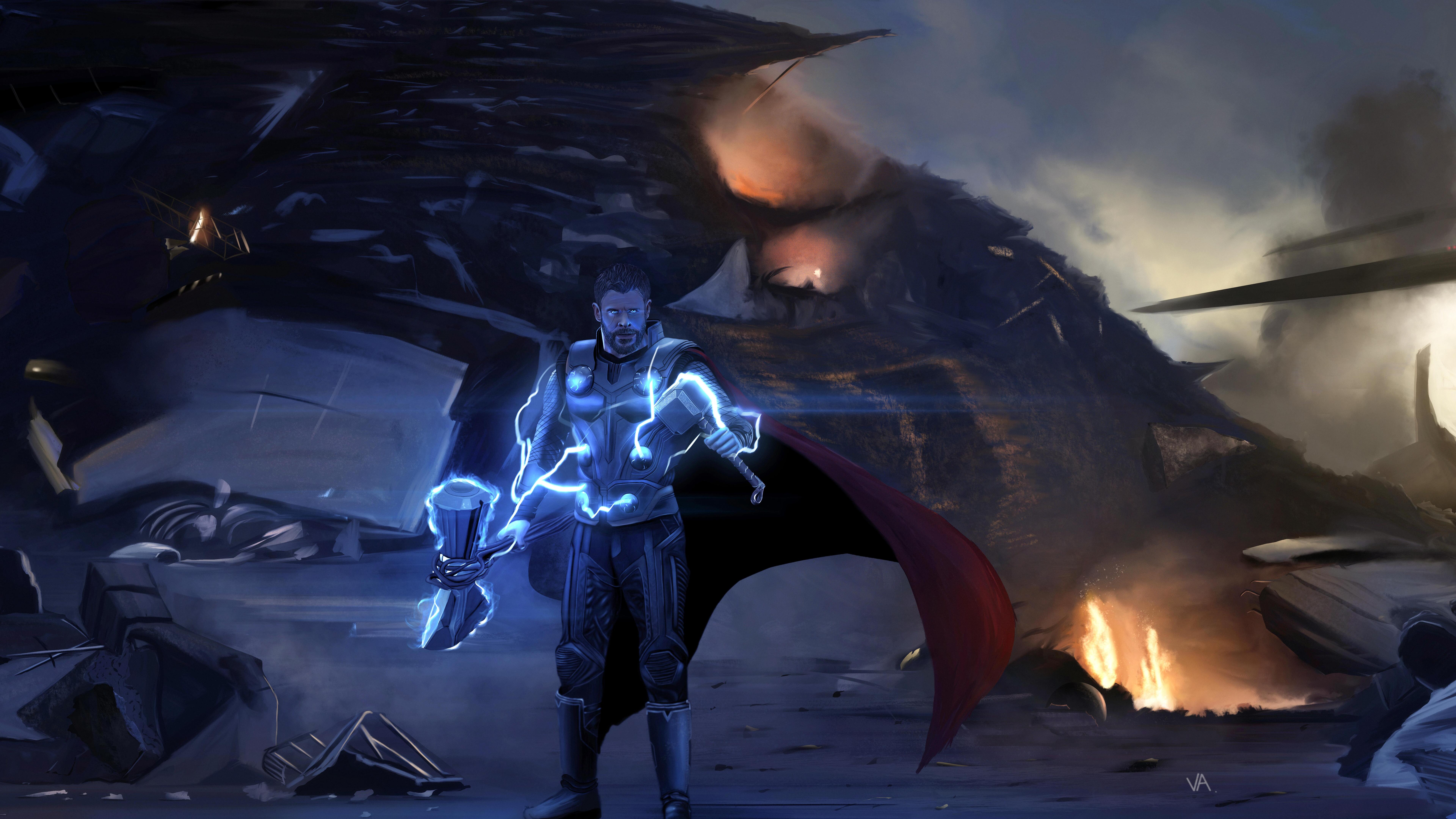 Thor 8k Wallpaper