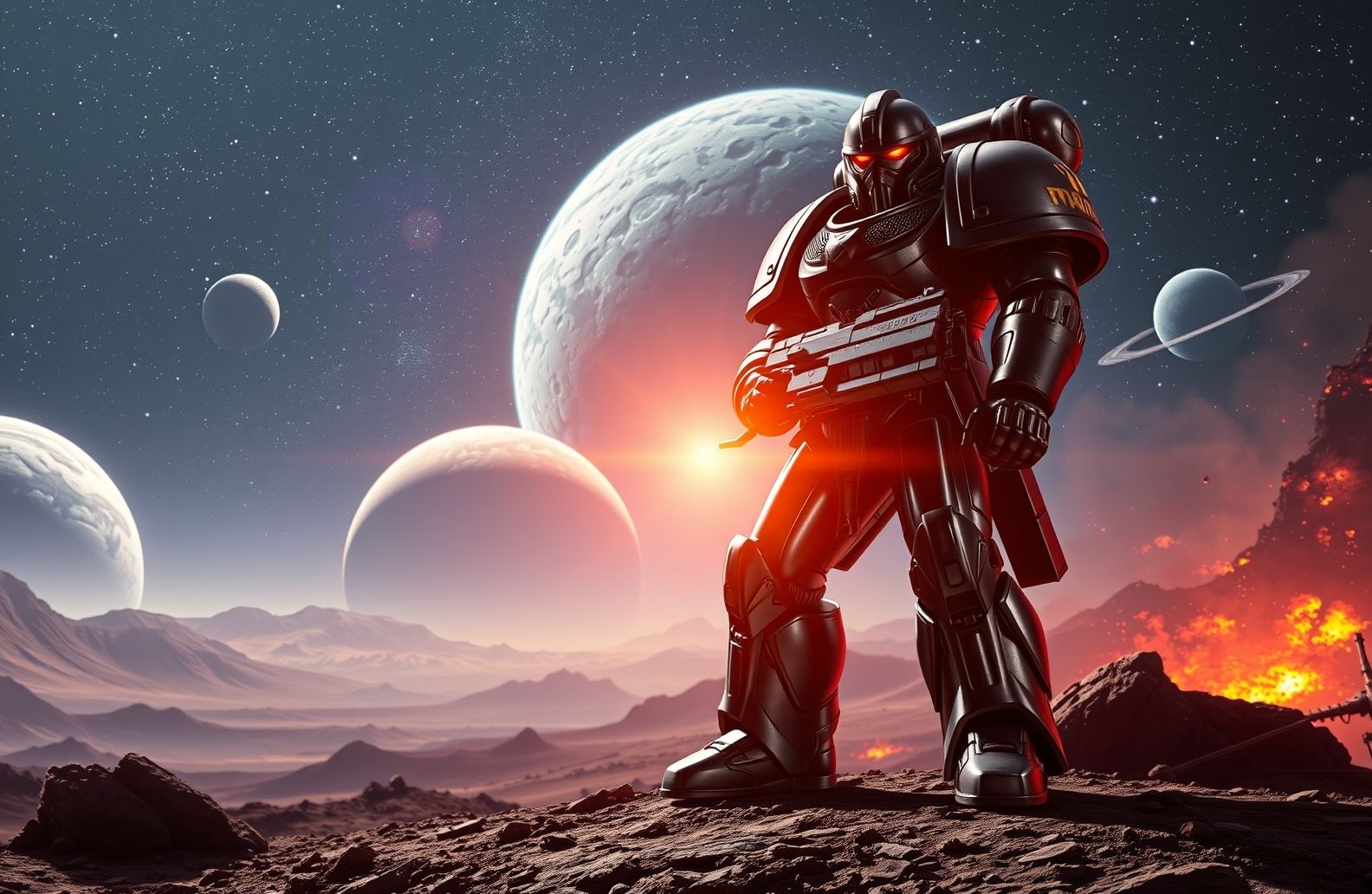 Space Marines Wallpaper