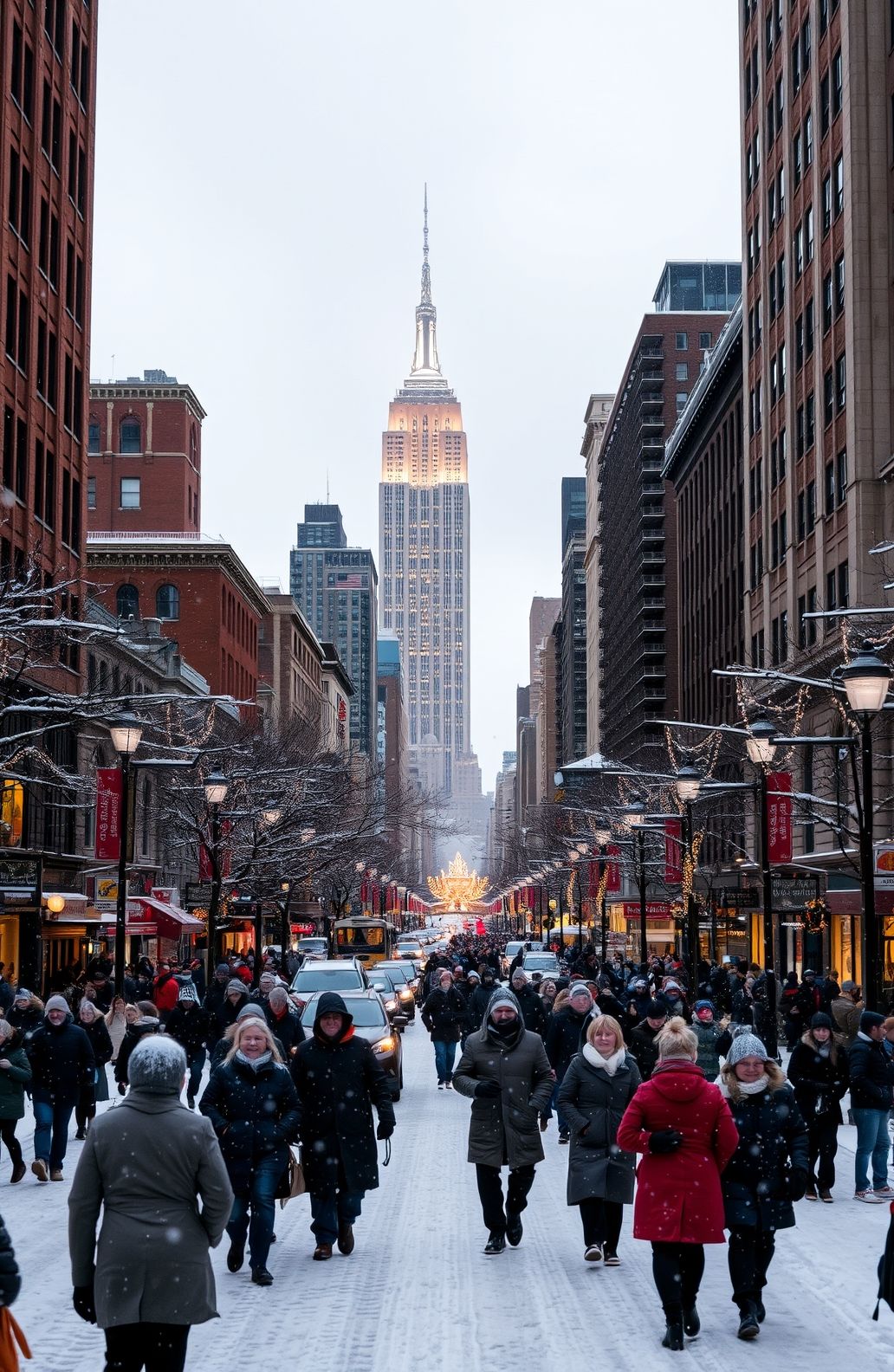 New York City Winter Wallpaper