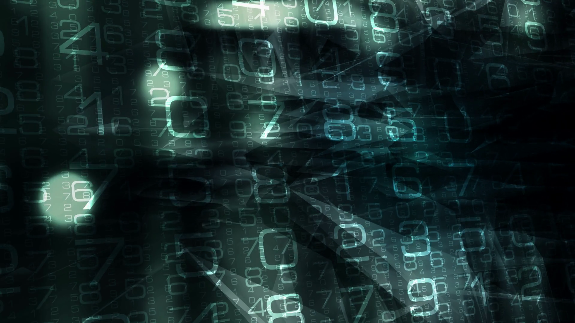 Big data cyber security futuristic wallpaper concept Motion