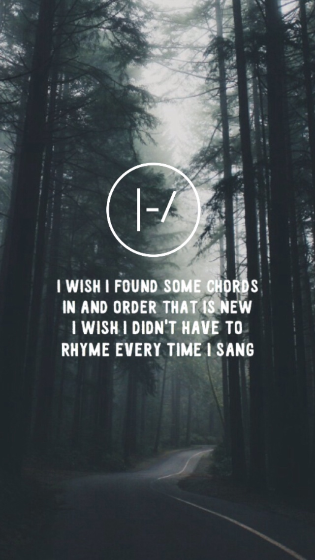 Lyrics Wallpaper Background Background Twenty One Pilots Stressed Out