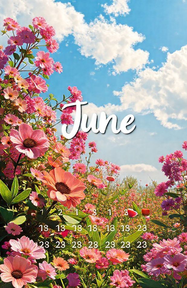 June Calendar Wallpaper