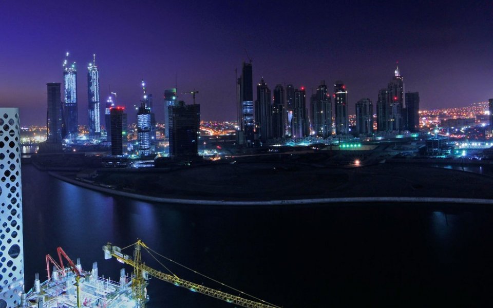 Dubai City Scenery Widescreen Wallpaper HDwallpaperbackground