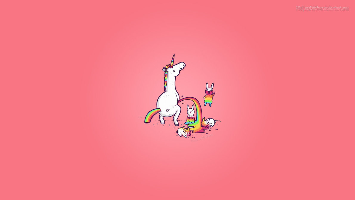 Unicorn Wallpaper by PinkLoveEditions on