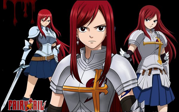 Fairy tail Erza wallpaper by Rebeccamines 600x375