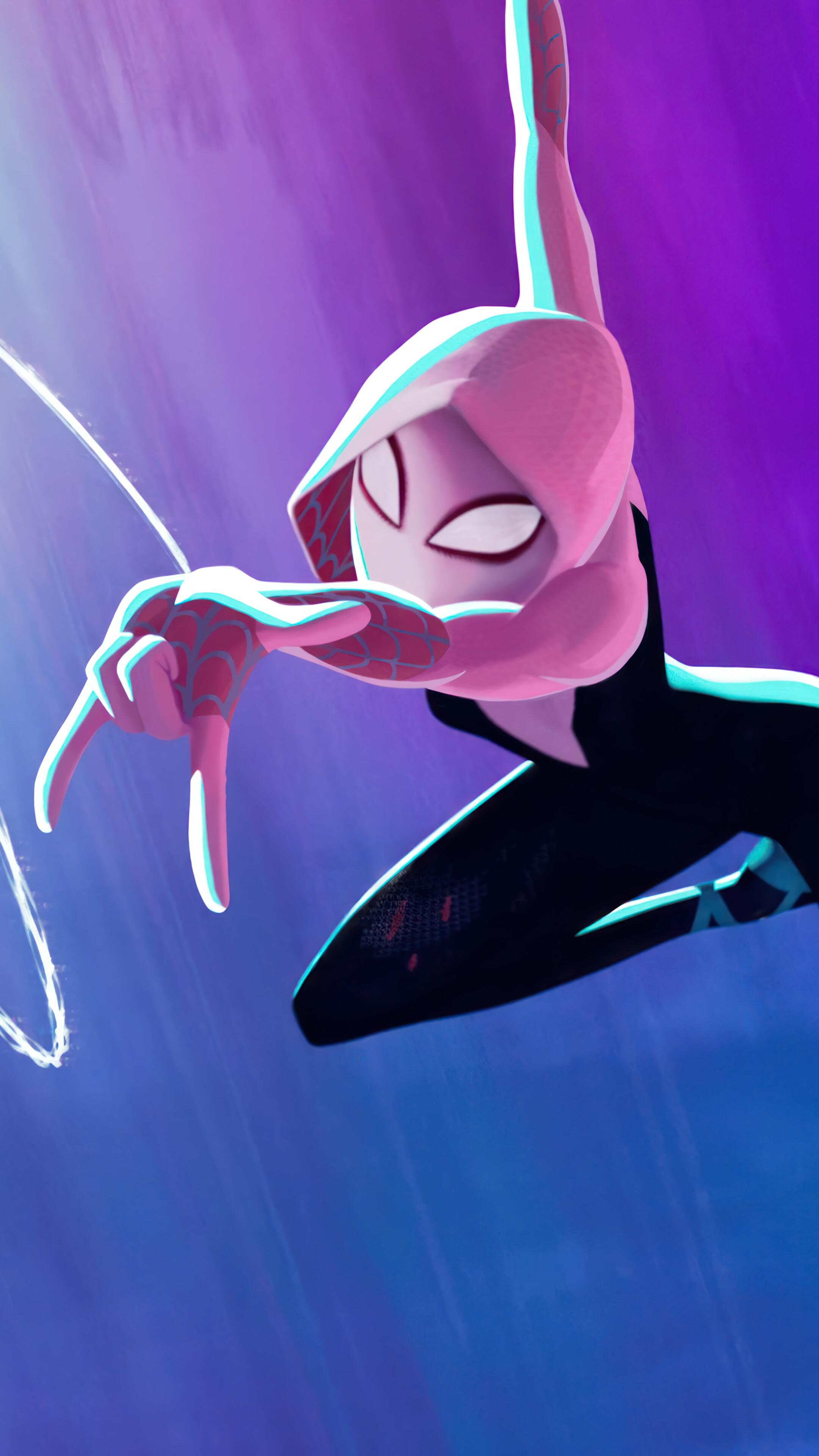 Spider Gwen Man Across The Verse 4k Wallpaper