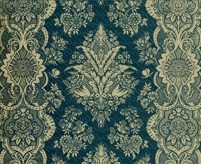 Free Download Painting Ornate Fortuny Damask 9244 Ru Digital [786x644 