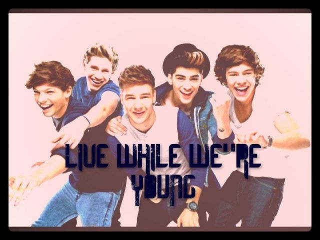LIVE WHILE WERE YOUNG WALLPAPER One Direction Pinterest