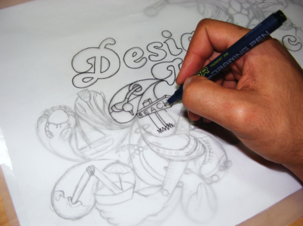 Design A Hand Drawn Illustrated Desktop Wallpaper
