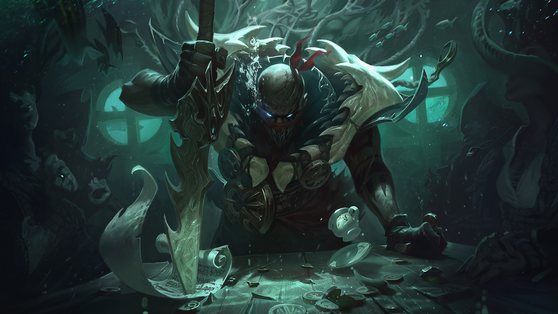 Pyke League Of Legends HD Wallpaper And Background