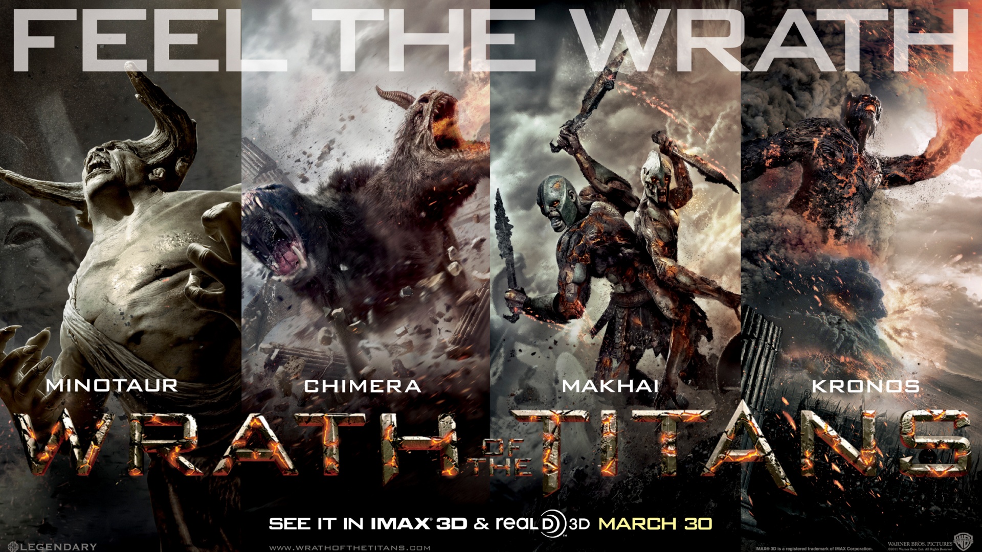 Wrath Of The Titans HD Wallpaper Background Image