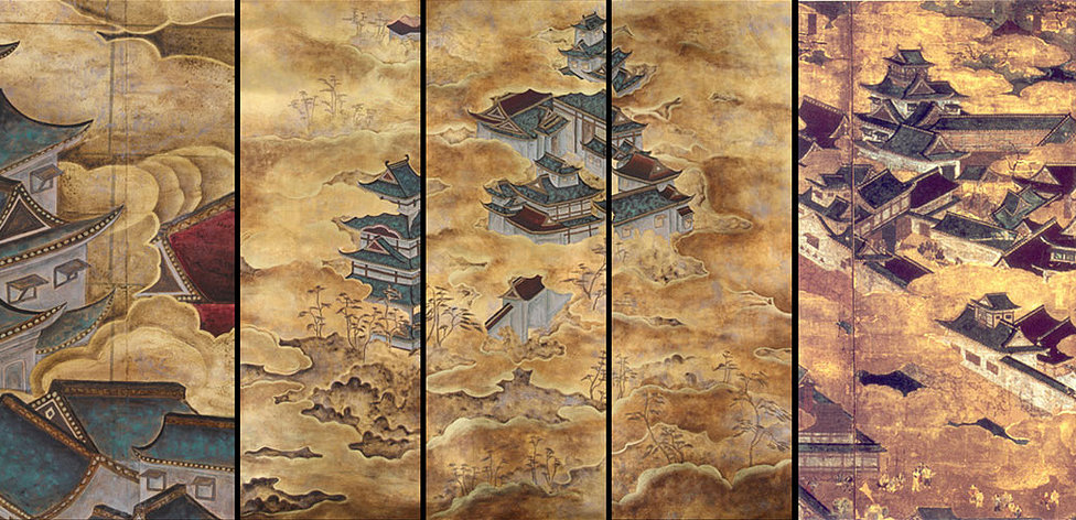 Yrmural Hand Painted Wallpaper Chinoiserie Silk
