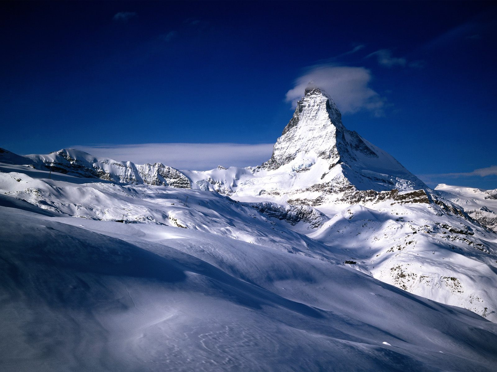Matterhorn Valais Switzerland Wallpaper HD