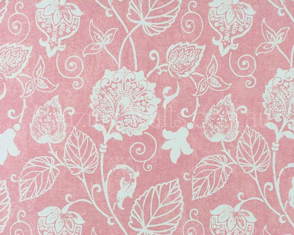 Vintage Pink Flower Background Wallpaper