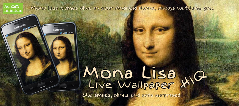 Mona Lisa Live Wallpaper Hiq