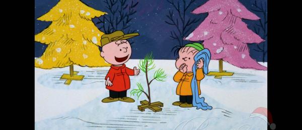 Merry Christmas Charlie Brown Background