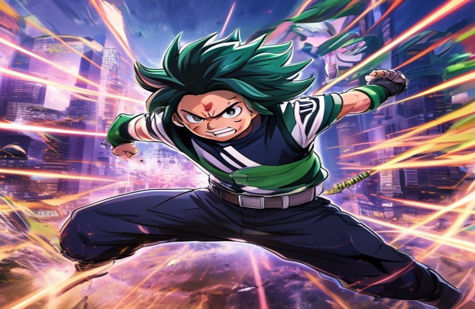 Cool Deku Anime Wallpaper
