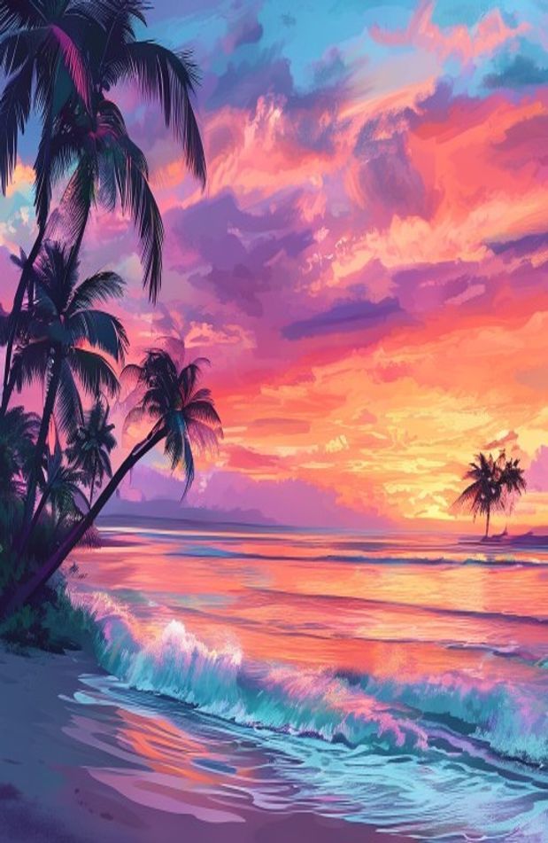 Dual Monitor Wallpaper Beach