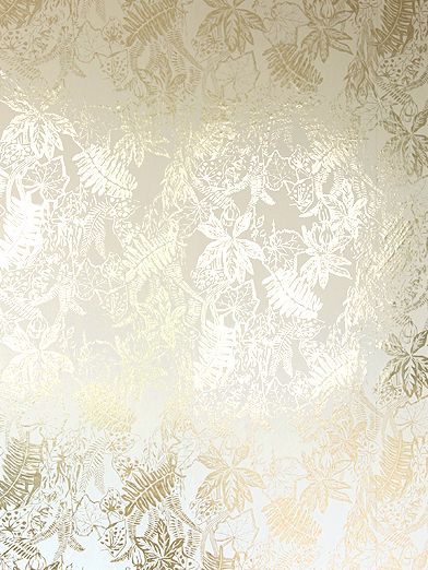 Hothouse Cream Gold By Erica Wakerly Wallpaper Direct