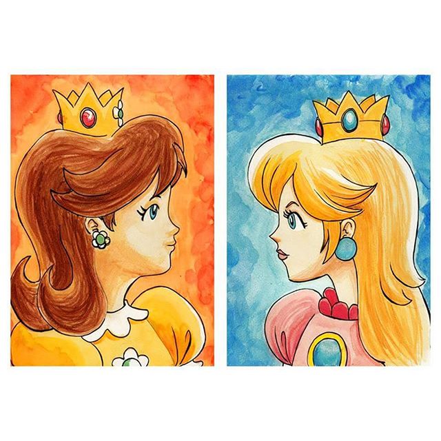 Princesspeach Princessdaisy Nintendo