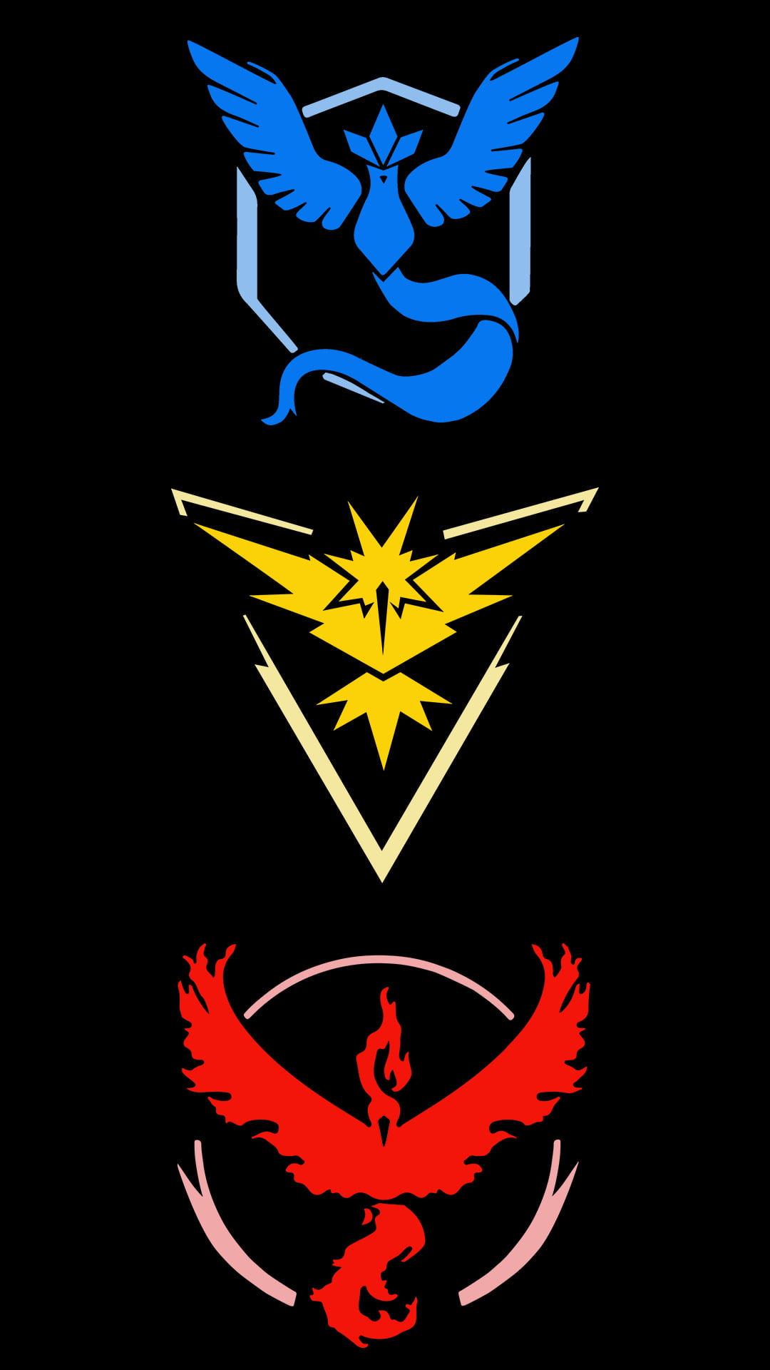 Pokemon Guild Logo Go Zapdos Articuno Moltres HD